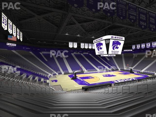 Bramlage Coliseum - Section 22 Seat View