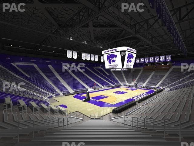 Bramlage Coliseum - Section 23 Seat View