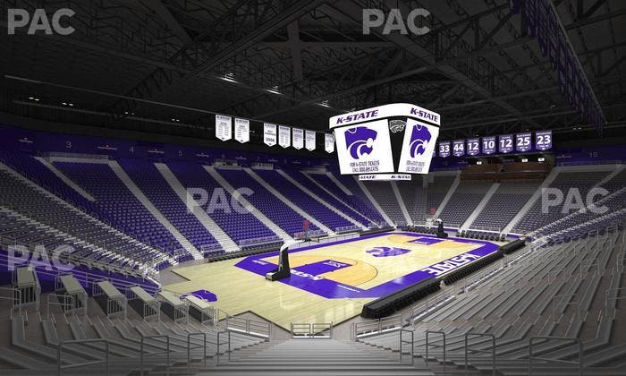 Bramlage Coliseum - Section 23 Seat View