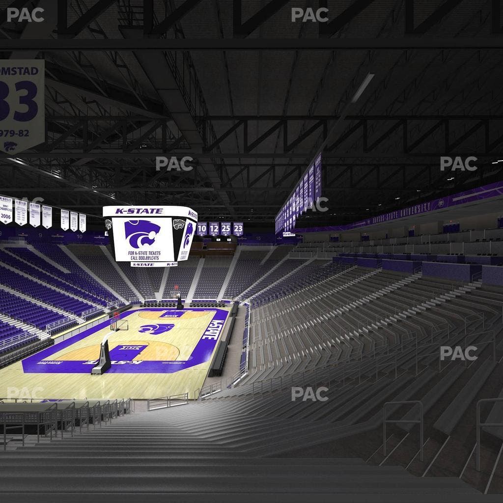 Bramlage Coliseum - Section 24 Seat View