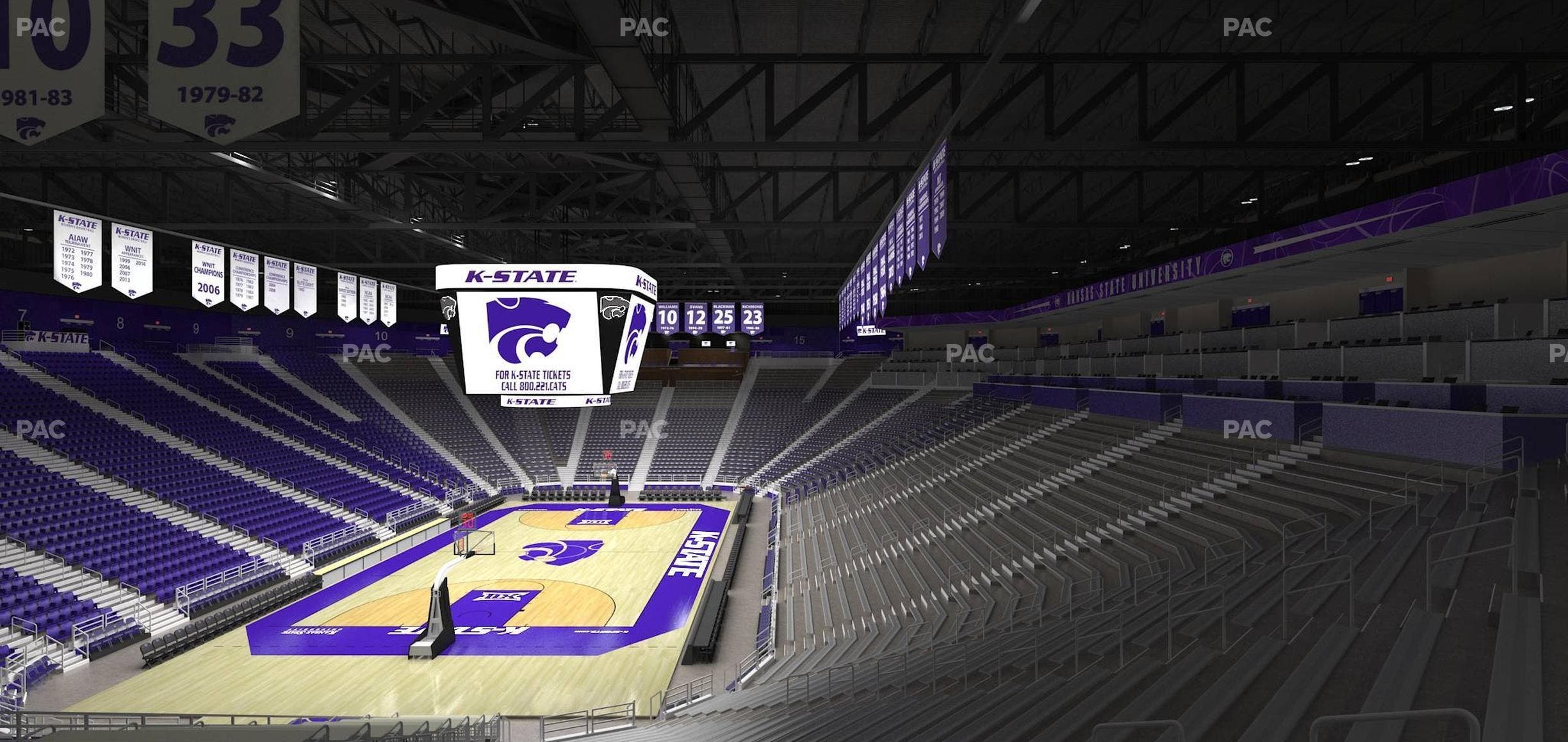 Bramlage Coliseum - Section 24 Seat View