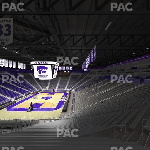 Bramlage Coliseum - Section 24 Seat View