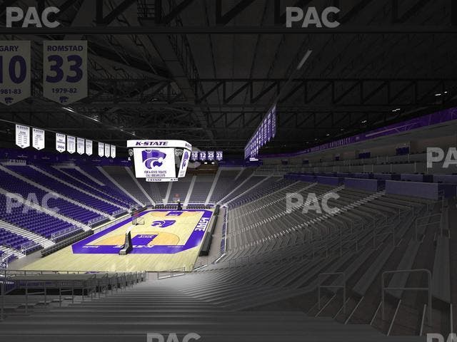 Bramlage Coliseum - Section 24 Seat View
