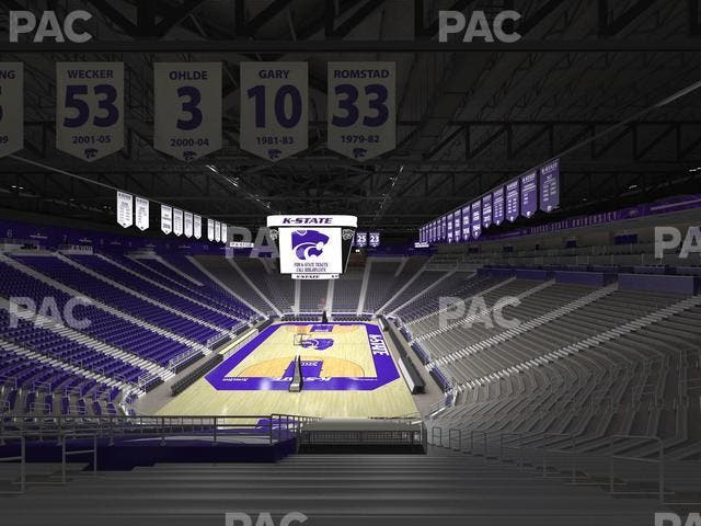 Bramlage Coliseum - Section 25 Seat View