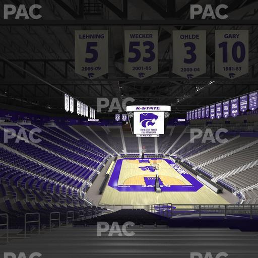 Bramlage Coliseum - Section 26 Seat View