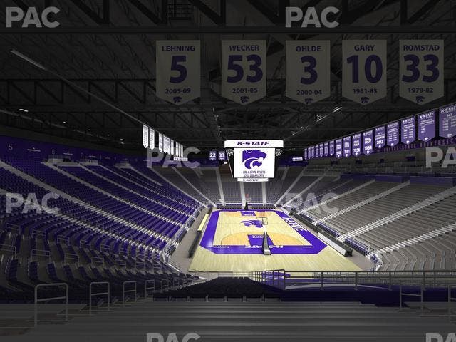 Bramlage Coliseum - Section 26 Seat View