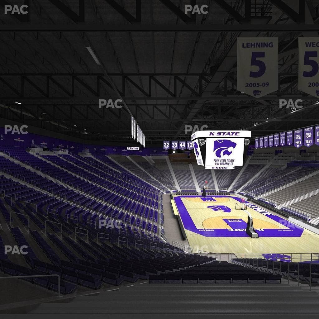 Bramlage Coliseum - Section 27 Seat View