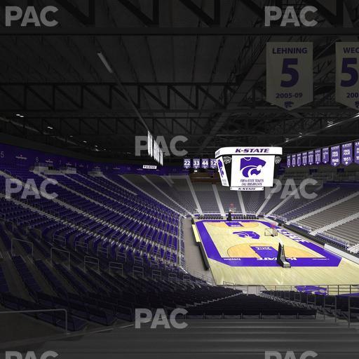 Bramlage Coliseum - Section 27 Seat View