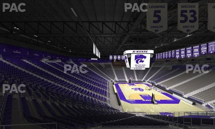 Bramlage Coliseum - Section 27 Seat View