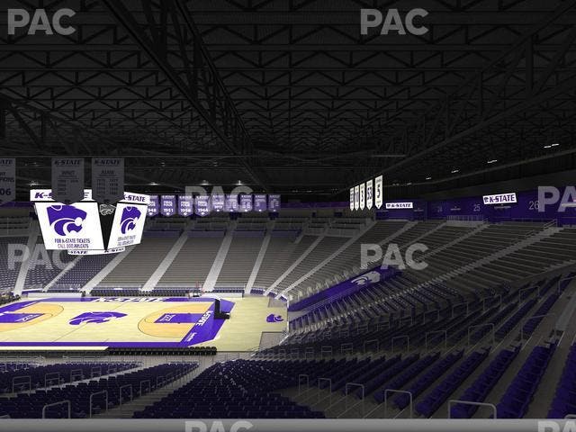 Bramlage Coliseum - Section 3 Seat View