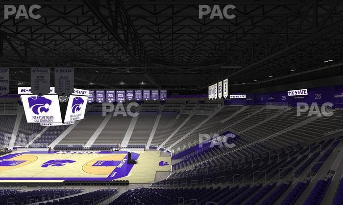 Bramlage Coliseum - Section 3 Seat View