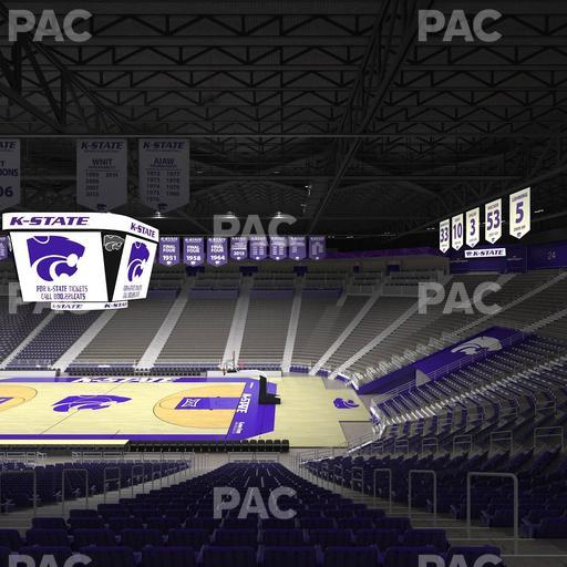 Bramlage Coliseum - Section 4 Seat View
