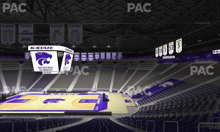 Bramlage Coliseum - Section 4 Seat View