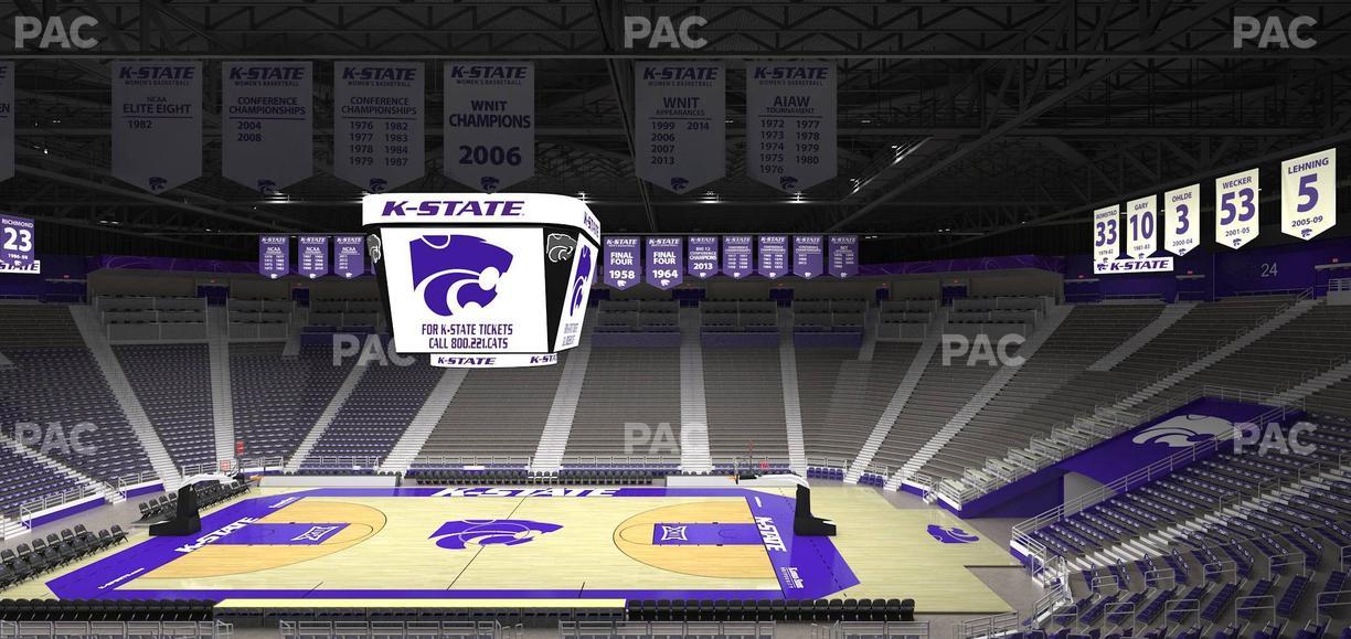 Bramlage Coliseum - Section 5 Seat View