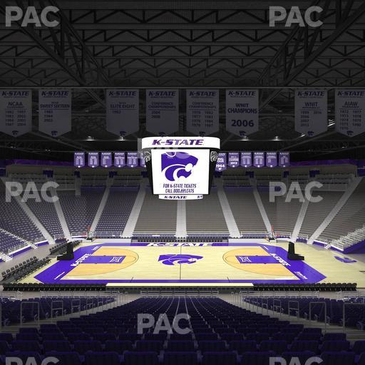 Bramlage Coliseum - Section 6 Seat View