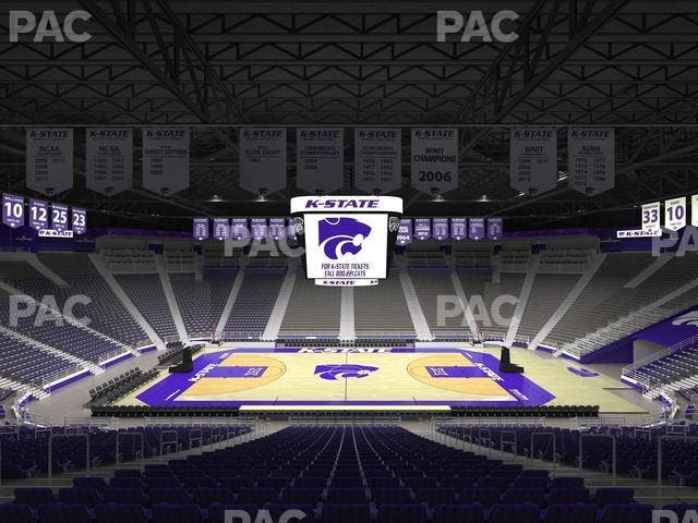 Bramlage Coliseum - Section 6 Seat View