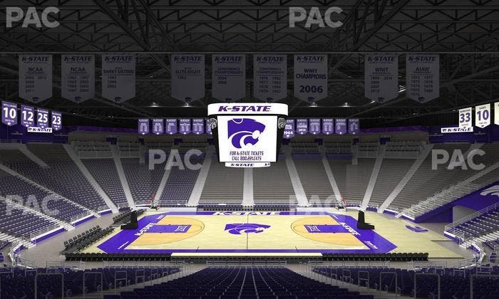 Bramlage Coliseum - Section 6 Seat View