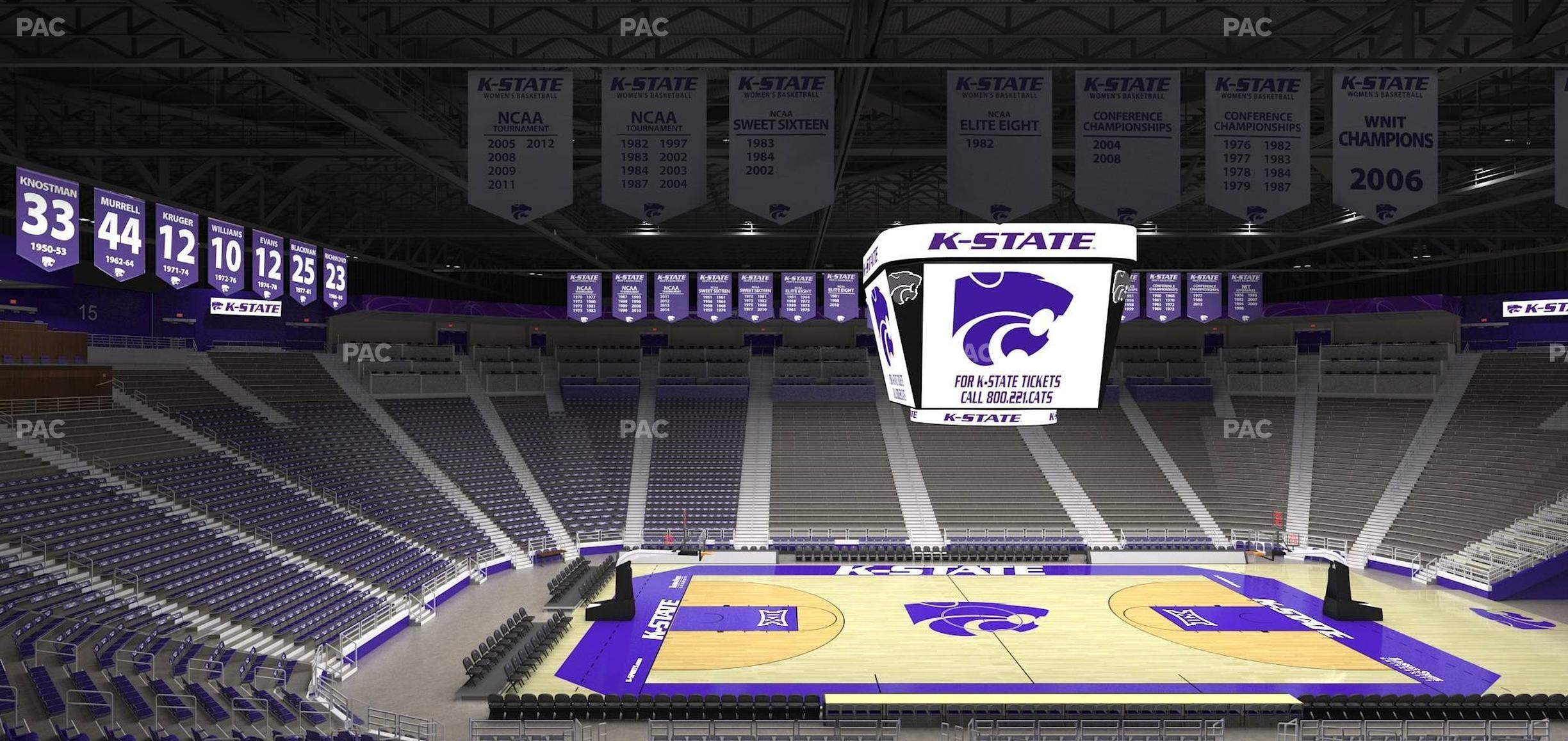 Bramlage Coliseum - Section 7 Seat View