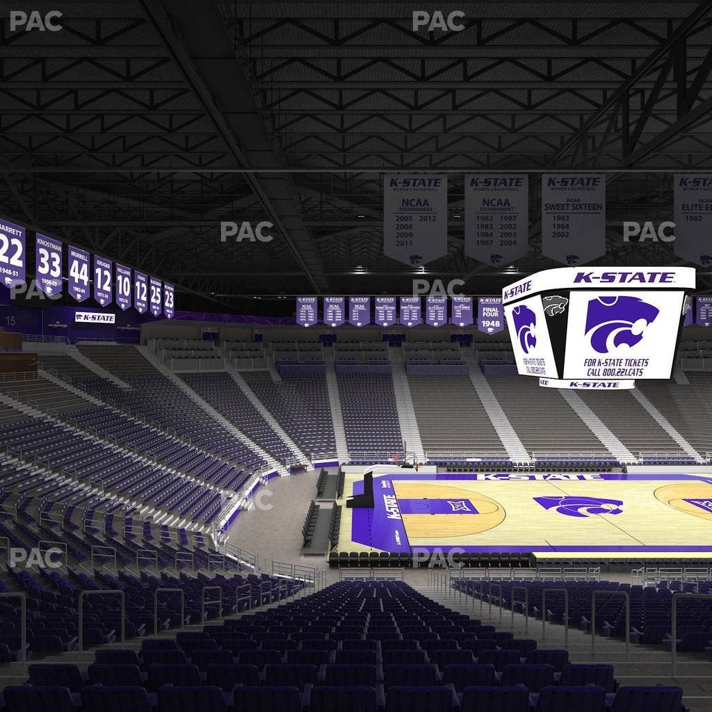 Bramlage Coliseum - Section 8 Seat View