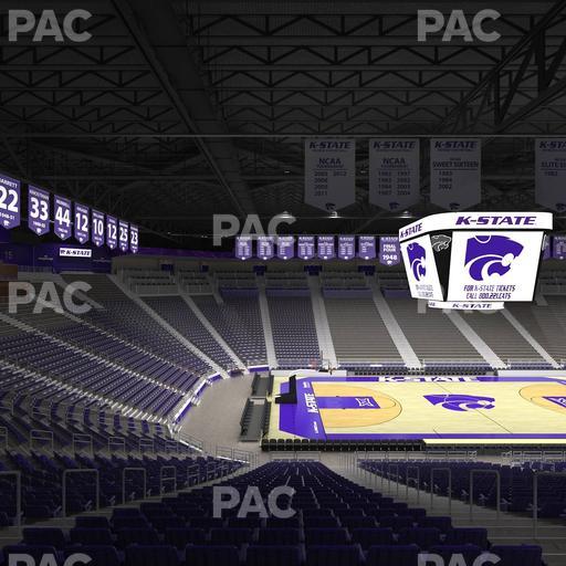 Bramlage Coliseum - Section 8 Seat View
