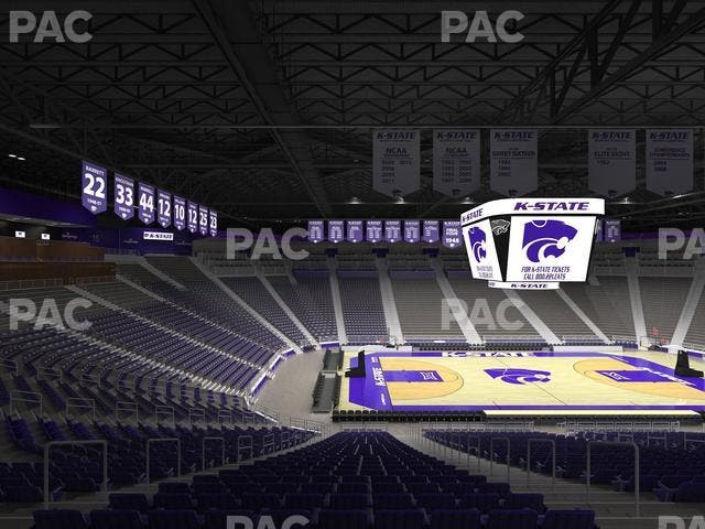 Bramlage Coliseum - Section 8 Seat View