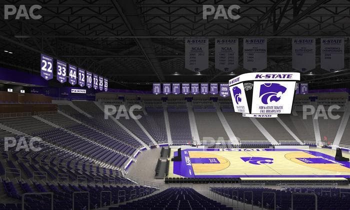 Bramlage Coliseum - Section 8 Seat View