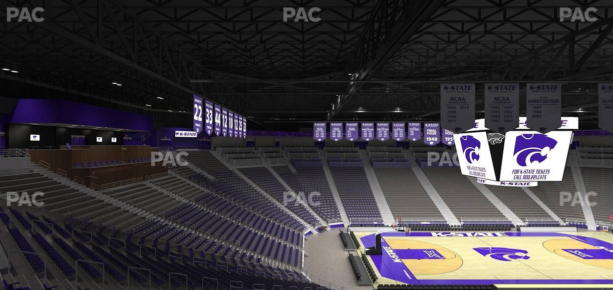 Bramlage Coliseum - Section 9 Seat View