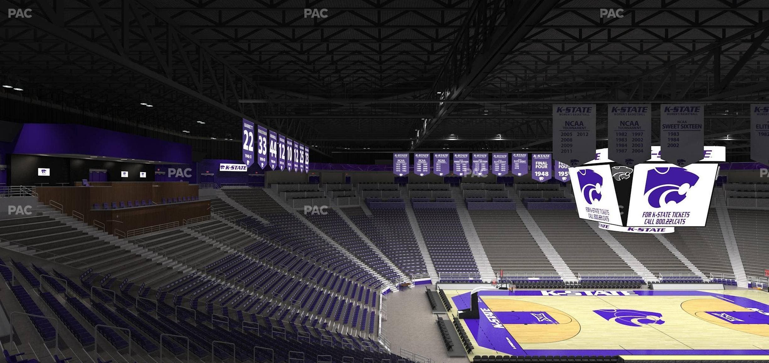 Bramlage Coliseum - Section 9 Seat View