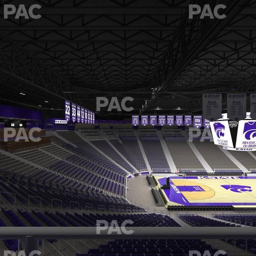 Bramlage Coliseum - Section 9 Seat View