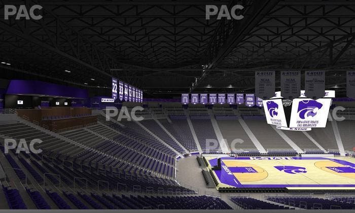 Bramlage Coliseum - Section 9 Seat View