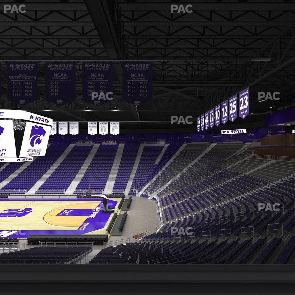 Bramlage Coliseum - Section Legends Lounge 17 Seat View