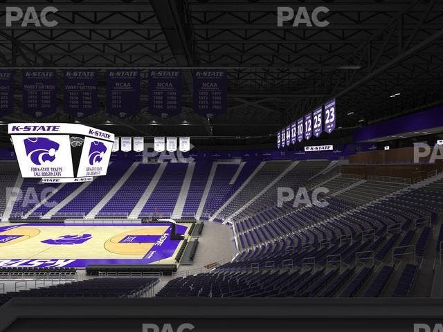 Bramlage Coliseum - Section Legends Lounge 17 Seat View