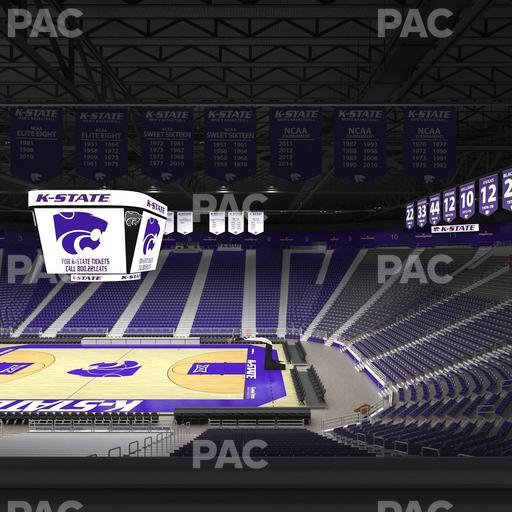 Bramlage Coliseum - Section Legends Lounge 18 Seat View