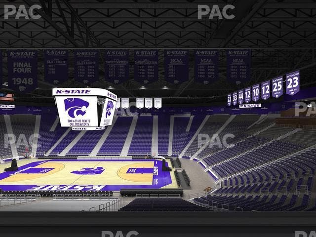 Bramlage Coliseum - Section Legends Lounge 18 Seat View