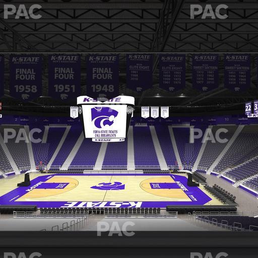 Bramlage Coliseum - Section Legends Lounge 19 Seat View