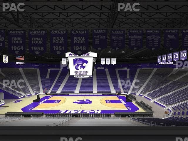 Bramlage Coliseum - Section Legends Lounge 19 Seat View