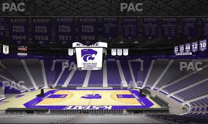 Bramlage Coliseum - Section Legends Lounge 19 Seat View
