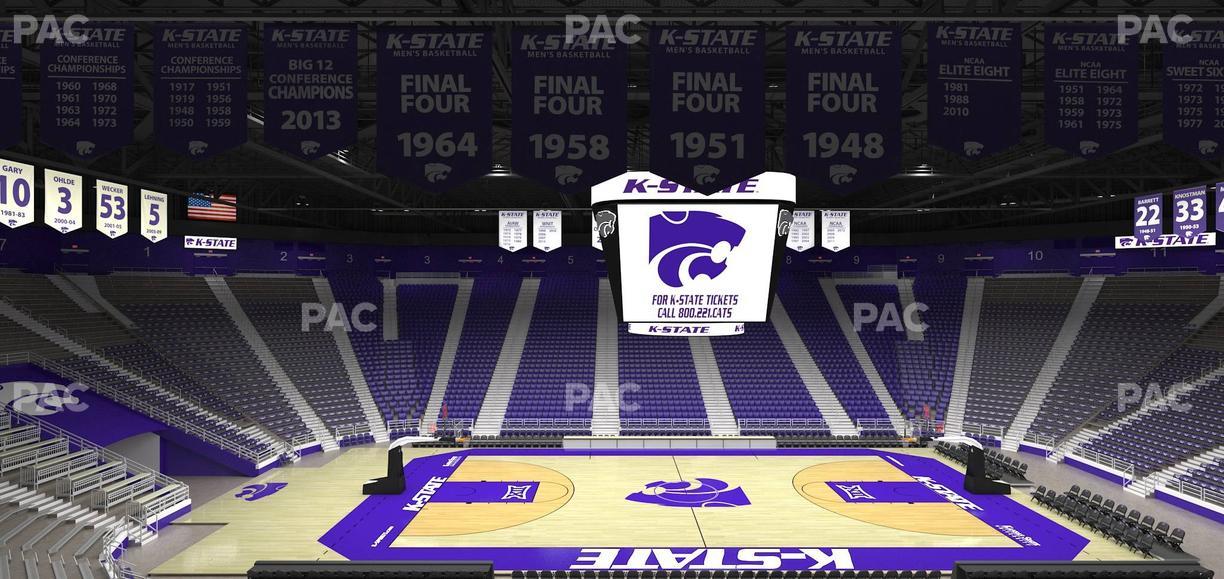 Bramlage Coliseum - Section Legends Lounge 20 Seat View