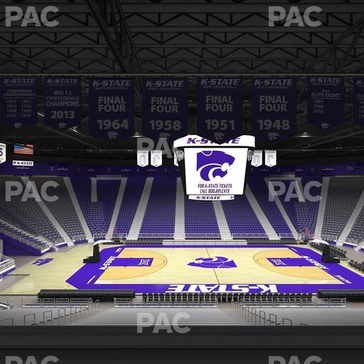 Bramlage Coliseum - Section Legends Lounge 20 Seat View
