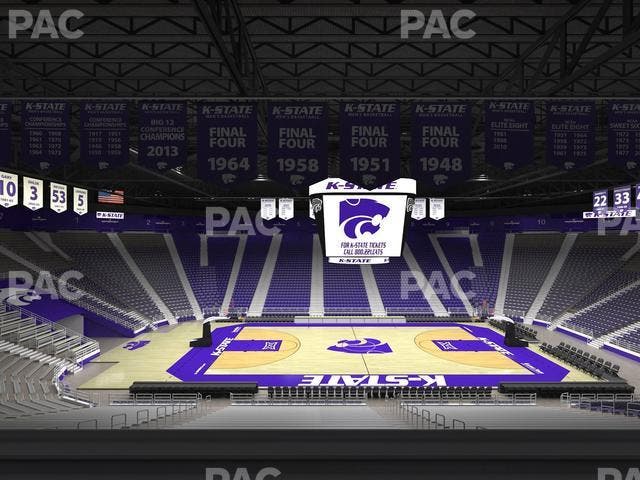Bramlage Coliseum - Section Legends Lounge 20 Seat View