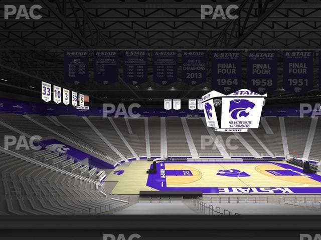 Bramlage Coliseum - Section Legends Lounge 21 Seat View