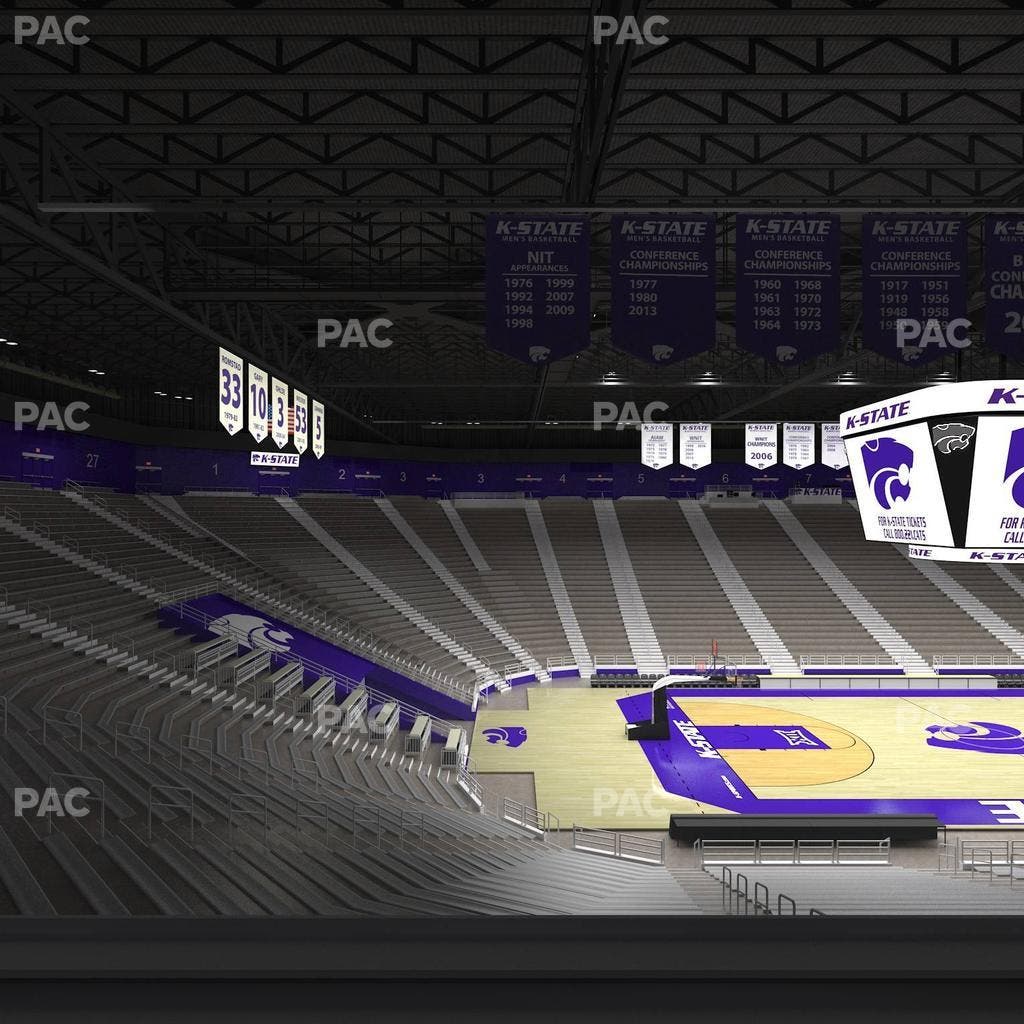 Bramlage Coliseum - Section Legends Lounge 22 Seat View