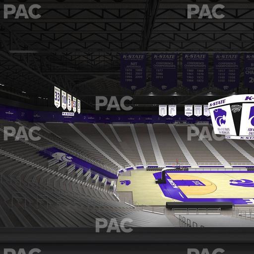 Bramlage Coliseum - Section Legends Lounge 22 Seat View