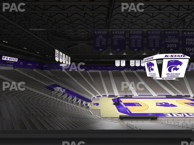 Bramlage Coliseum - Section Legends Lounge 22 Seat View
