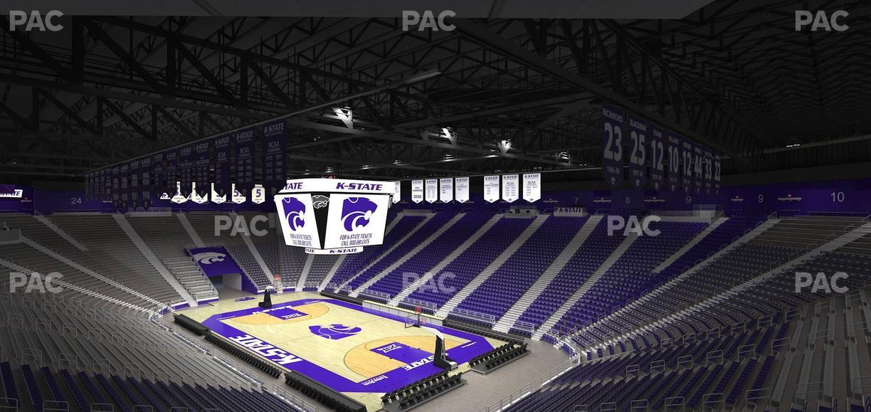 Bramlage Coliseum - Section Loge Boxes 16 Seat View