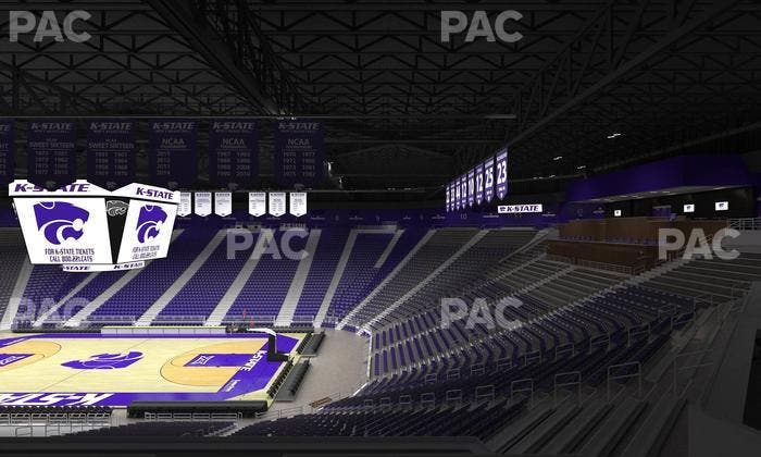 Bramlage Coliseum - Section Loge Boxes 17 Seat View