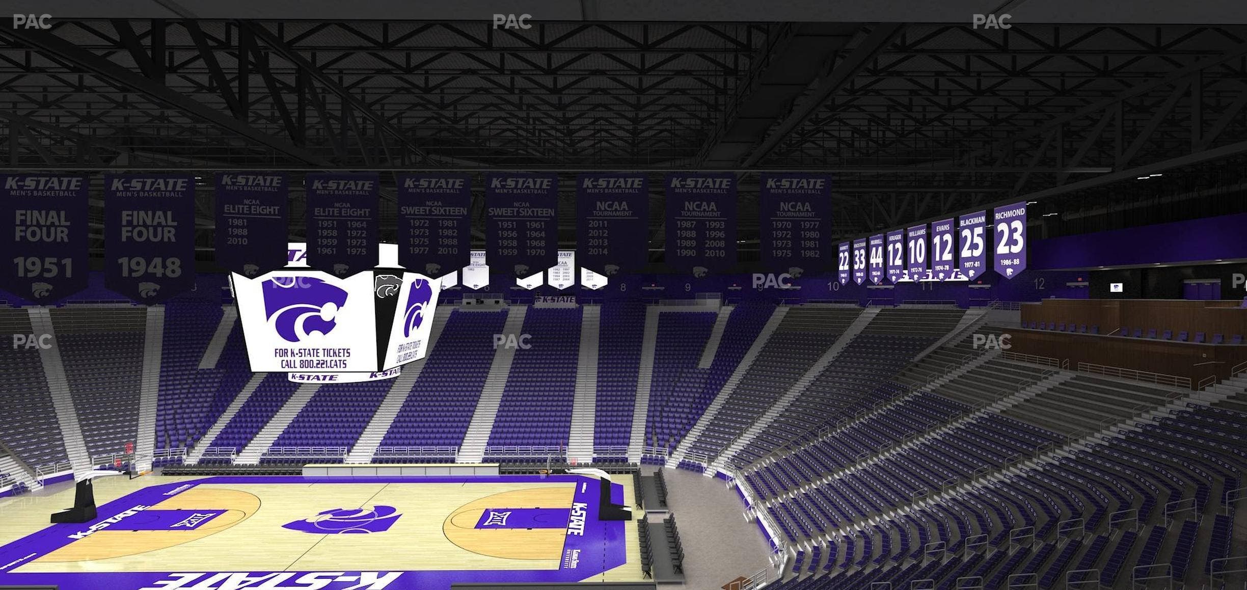 Bramlage Coliseum - Section Loge Boxes 18 Seat View