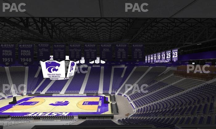 Bramlage Coliseum - Section Loge Boxes 18 Seat View
