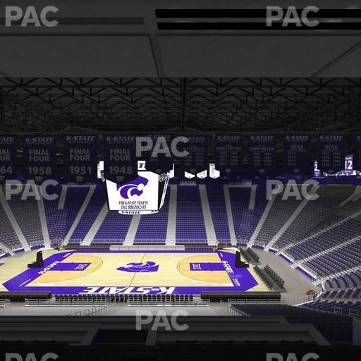 Bramlage Coliseum - Section Loge Boxes 19 Seat View
