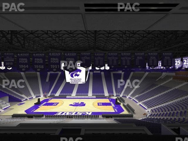 Bramlage Coliseum - Section Loge Boxes 19 Seat View